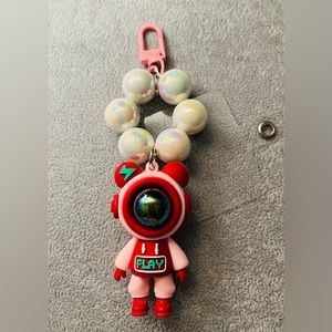 PINK ASTRONAUT phone/key or bag charm
